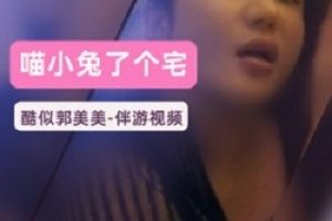 极品长腿网红喵小兔：郭美美与宅女大学生的互动视频