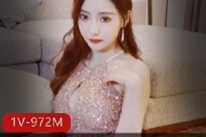 王馨瑶秀人网金色礼服女团1V973M颜值身材大长腿