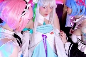 限量版精选百合Cos拉姆雷姆艾米莉亚1v1.9g