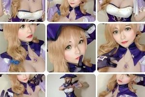 TS网红第一弹APP高颜值合集sola酱最新精选12V45G，微博可爱双马尾诱惑